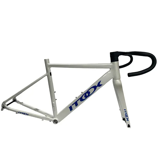 Marco De Ruta En Aluminio Quetzal Color Blanco