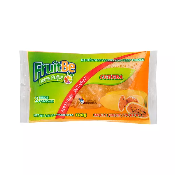 Pulpa de Fruta Curuba de 100gr Fruitbe