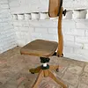 Silla De Mecanógrafo Giratoria Ajustable - Colombia 1930