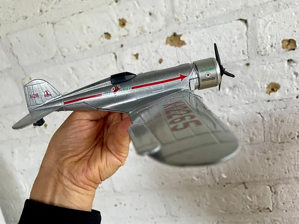 Avión A Escala Monoplano Northrop Gamma - México 1994