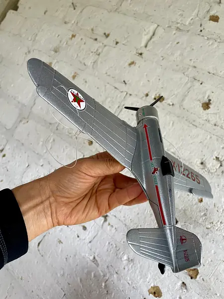 Avión A Escala Monoplano Northrop Gamma - México 1994