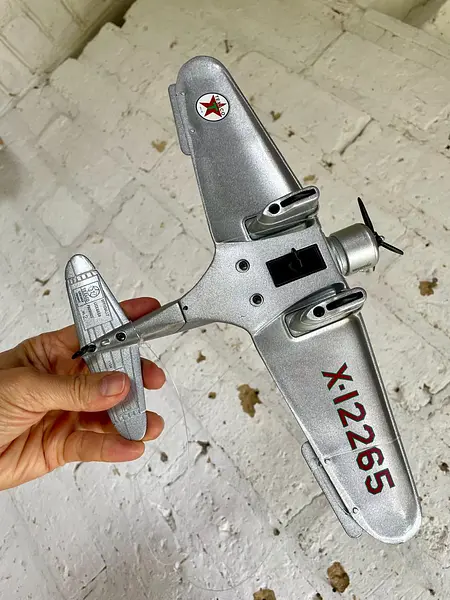 Avión A Escala Monoplano Northrop Gamma - México 1994