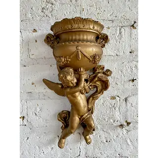 Querubín En Resina 1970