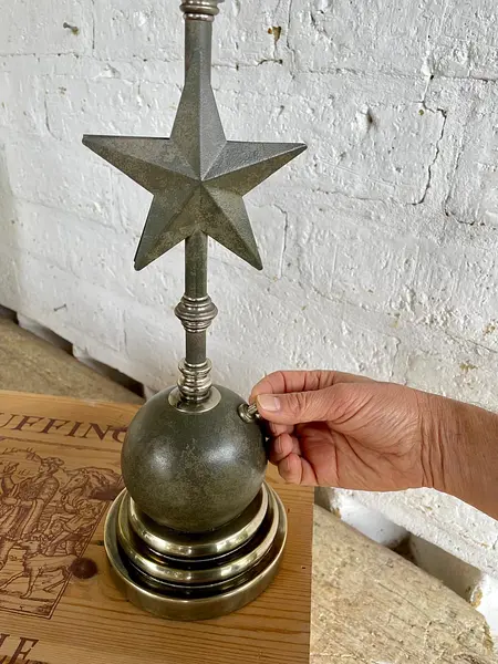 Lámparas De Mesa Estilo Clasico-Industrial - U.S.A. 1970