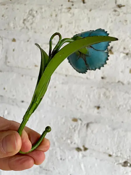 Clavel Metálico Con Gancho De Colgar - Italia 1980