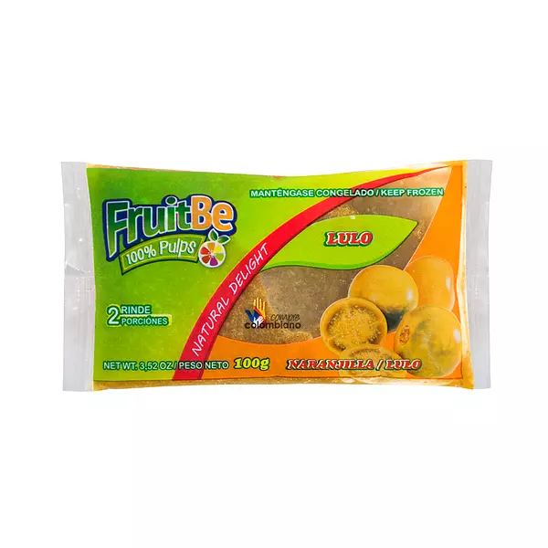 Pulpa de Fruta Lulo de 100gr Fruitbe