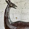 Escultura De Antílope Charles Marcak - U.S.A. 1989