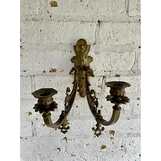 Candelabro De Pared Dos Brazos