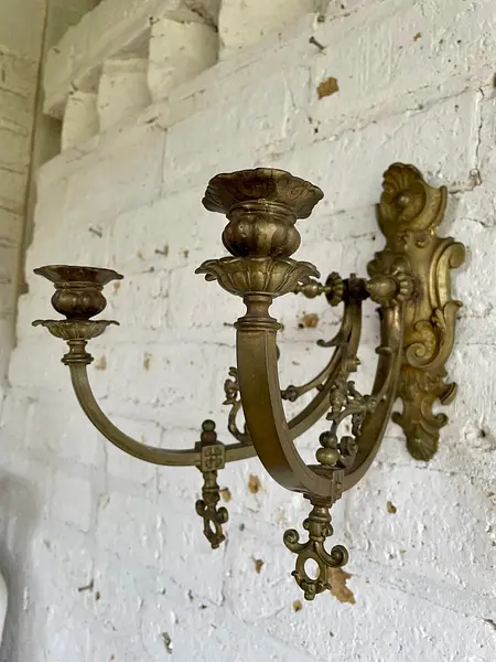 Candelabro De Pared Dos Brazos