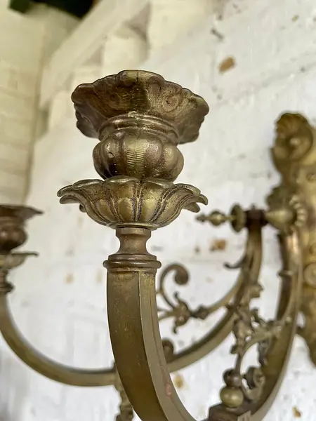 Candelabro De Pared Dos Brazos