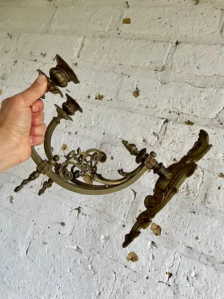 Candelabro De Pared Dos Brazos