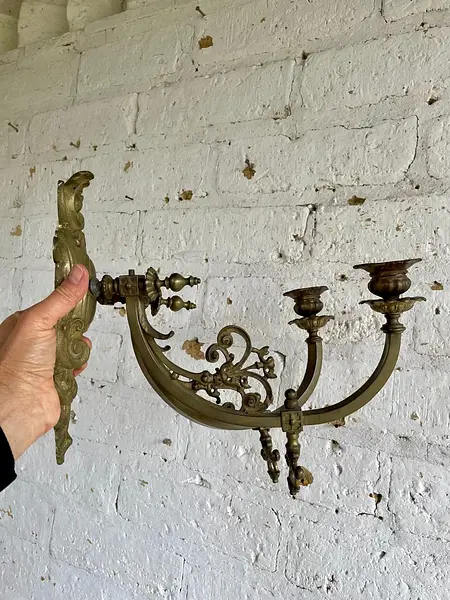 Candelabro De Pared Dos Brazos