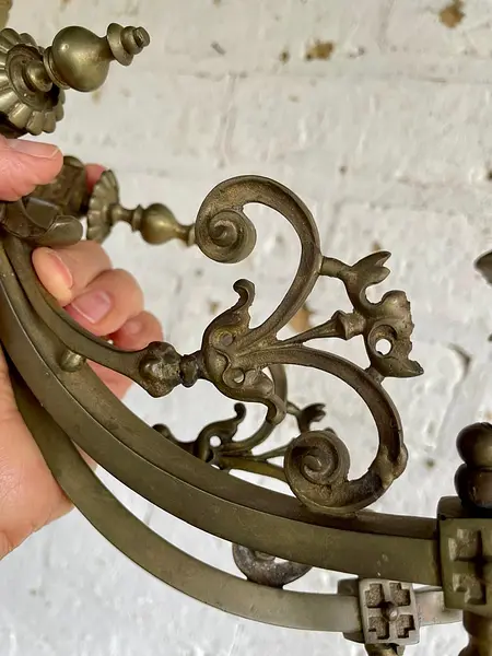 Candelabro De Pared Dos Brazos