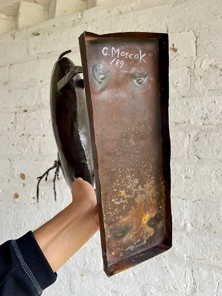 Escultura De Antílope Charles Marcak - U.S.A. 1989