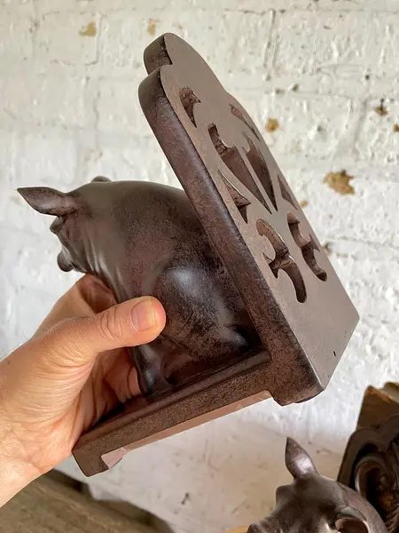 Cerdos Tranca Libros En Resina - U.S.A. 198