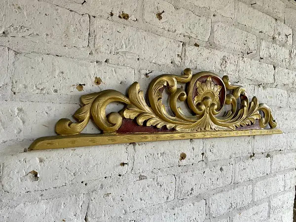 Friso De Madera Tallada