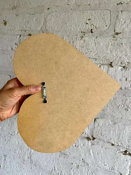 Tablero De Corcho En Forma De Corazón