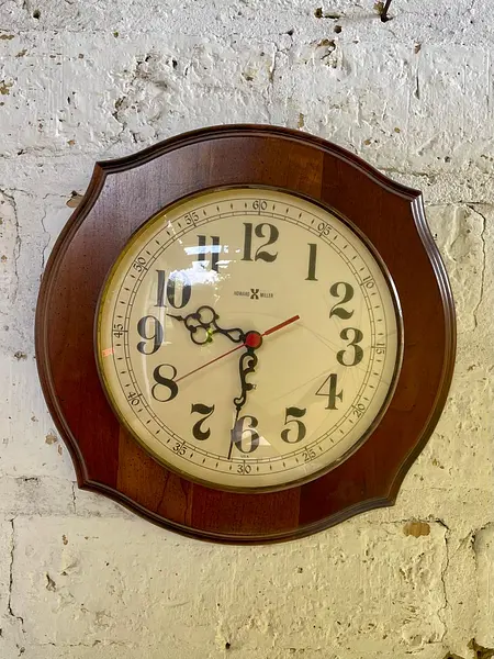 Reloj De Pared De Cuarzo Howard Miller - U.S.A. 1990