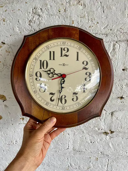 Reloj De Pared De Cuarzo Howard Miller - U.S.A. 1990