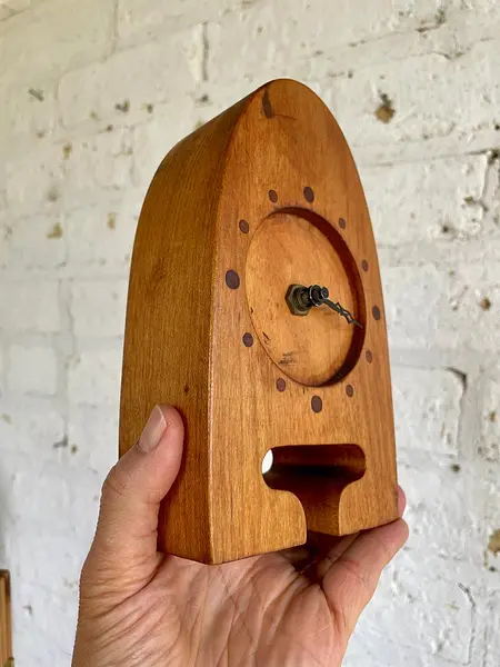 Reloj De Mesa Estilo Art Deco 1960