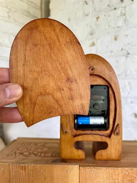 Reloj De Mesa Estilo Art Deco 1960