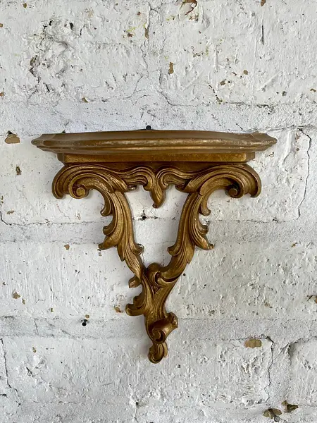 Repisa Syroco Estilo Hollywood Regency - U.S.A. 1950