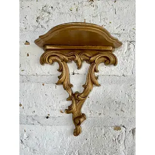 Repisa Syroco Estilo Hollywood Regency - U.S.A. 1950