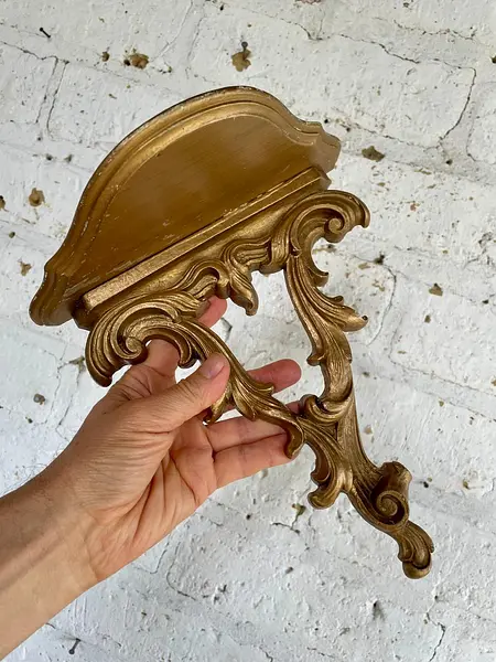 Repisa Syroco Estilo Hollywood Regency - U.S.A. 1950