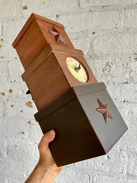 Reloj De Pila De Estilo Country Primitivo - U.S.A. 2010