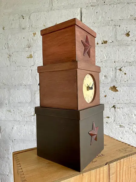 Reloj De Pila De Estilo Country Primitivo - U.S.A. 2010