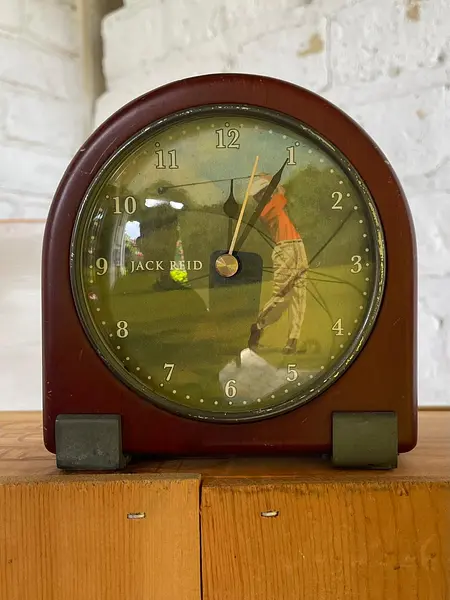 Reloj De Mesa Tablero Campo Del Golf