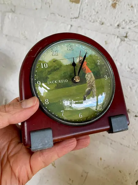 Reloj De Mesa Tablero Campo Del Golf