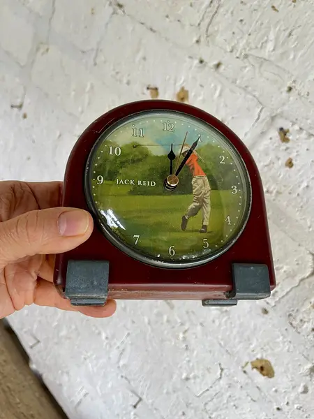 Reloj De Mesa Tablero Campo Del Golf