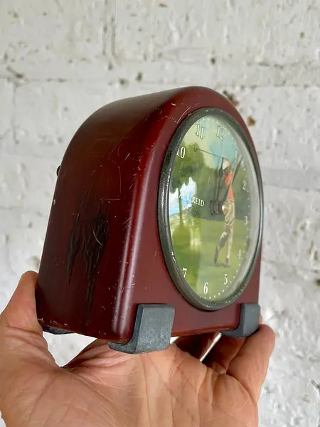 Reloj De Mesa Tablero Campo Del Golf