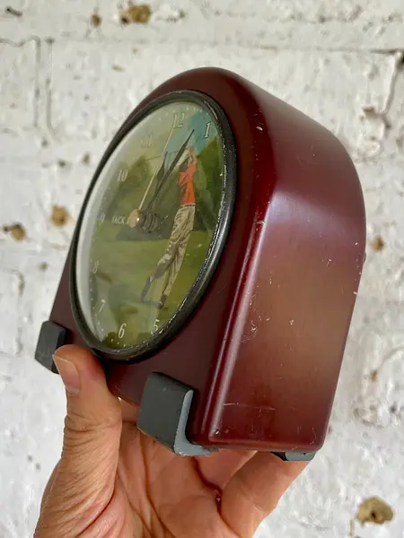 Reloj De Mesa Tablero Campo Del Golf