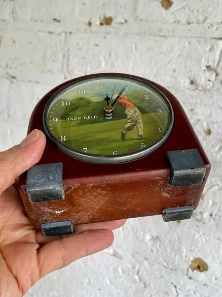 Reloj De Mesa Tablero Campo Del Golf