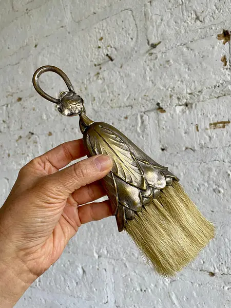 Escobilla De Mesa Estilo Art Nouveau - Francia 1940