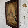 Virgen De Los Desamparados Cuadro Rústico - Colombia 1940