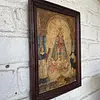 Virgen De Los Desamparados Cuadro Rústico - Colombia 1940
