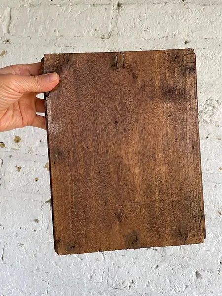 Virgen Del Perpetuo Socorro Icono Artesanal - Colombia 1950