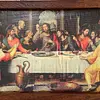 Ultima Cena Cuadro Rústico - Colombia 1960