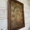 Nuestra Señora Del Rosario Cuadro Artesanal - Colombia 1940