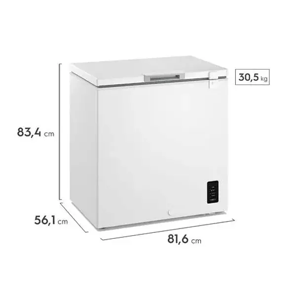 Congelador Electrolux 197l Frost Inverter Blanco