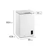 Congelador Electrolux 95l Frost Inverter Blanco