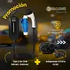 Combo Ev Moreday Cargador 7 Kw Tipo 2 + Adaptador Ccs1