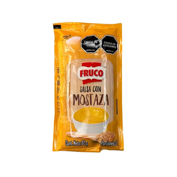 Salsa Mostaza Fruco 80gr