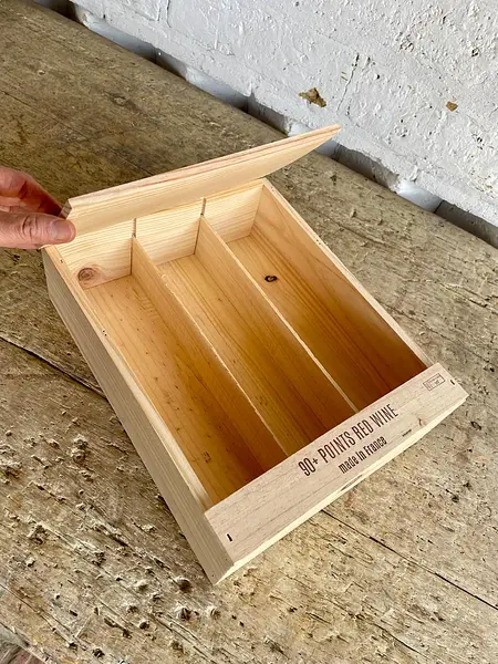 Caja Vinos Burdeos Para 3 Botellas - Francia 2024