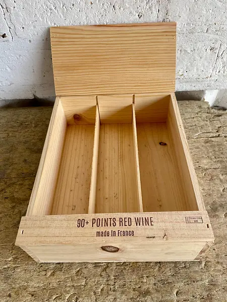 Caja Vinos Burdeos Para 3 Botellas - Francia 2024