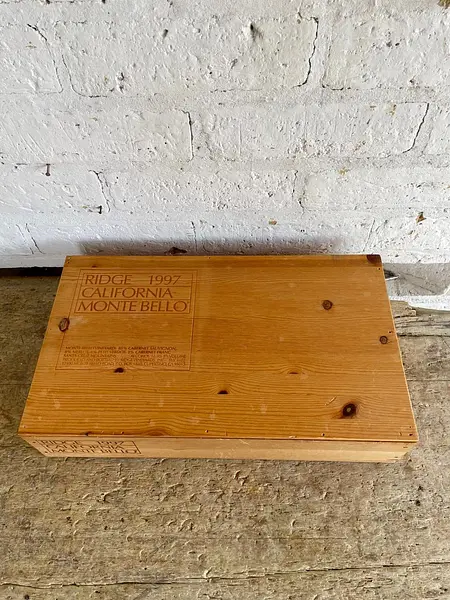 Caja De Vinos Rectangular - California 1997