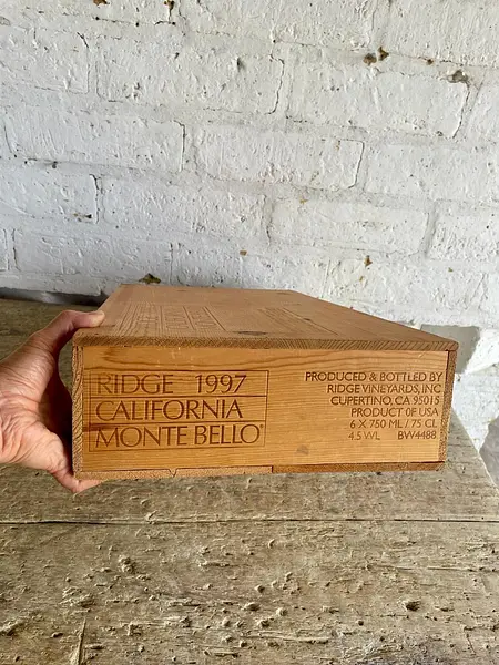 Caja De Vinos Rectangular - California 1997